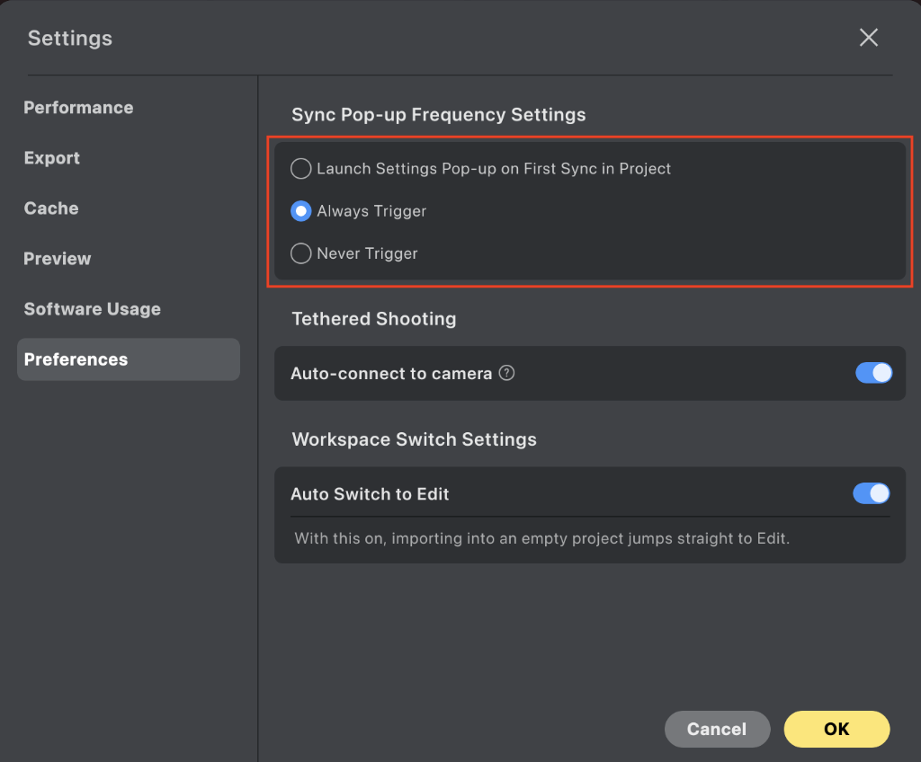 Settings Sync | EVOTO SUPPORT