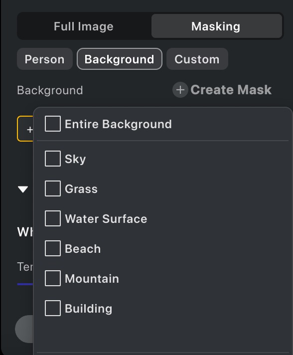 Masking Evoto Support