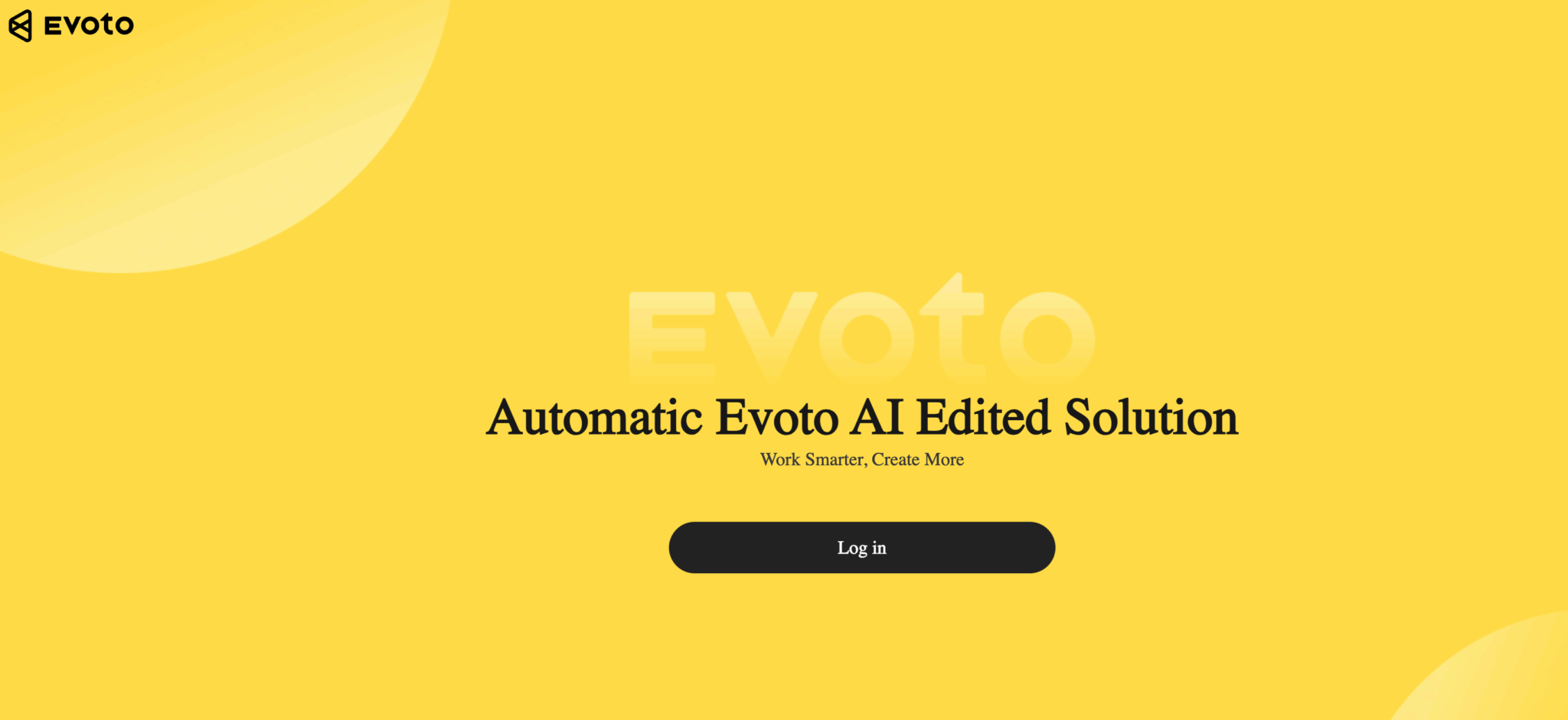 System Introduction Evoto Support