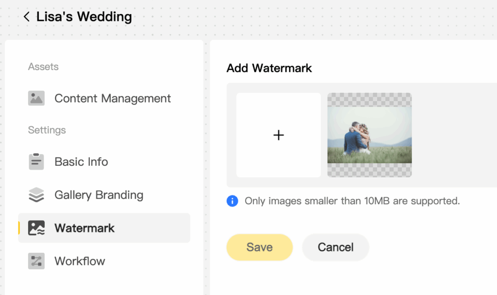 Add Watermark – EVOTO SUPPORT