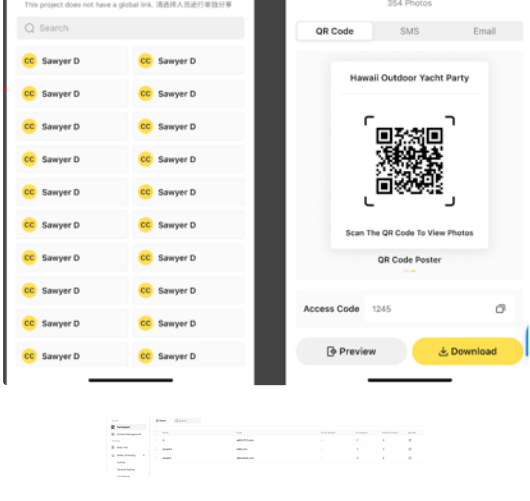 Interact Qr Code Sharing