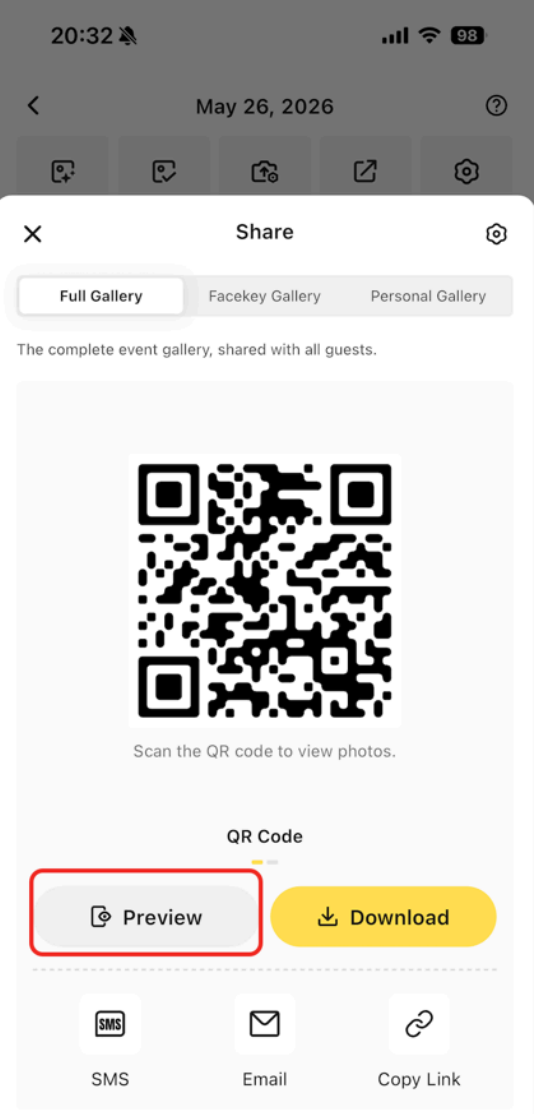 Preview And Share
